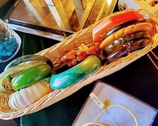 Bakelite, Jade, Bone, Glass Bangle Bracelets