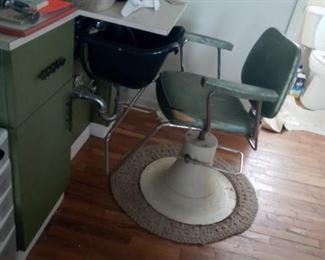 Barber Chair Set up