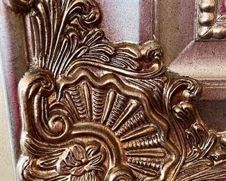 Beautiful Metallic Colored Wall Mirror. Gorgeous design on this mirror measuring about 80" x 41"