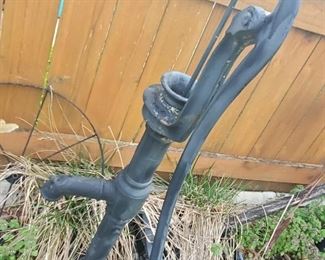 Antique Iron Water Pump
