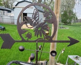 Metal Garden Flower Art 