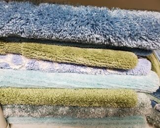 Variety of throw rugs 