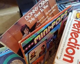 Donny Osmond, Mini Pops LPs, Games, Perfection, Yahtzee 