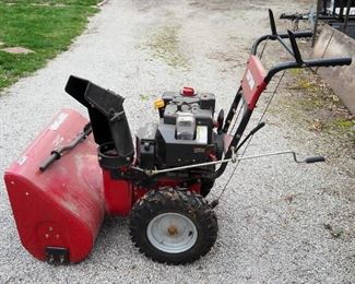 Craftsman 29" Gas Powered Snow Blower With Electric Start, Model 536.887996, 9 HP