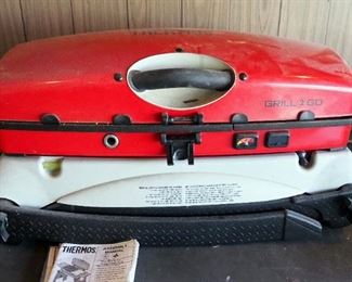 Sunbeam Portable Propane Grill Model MPG230 And Thermos Grill2go Model 4656110