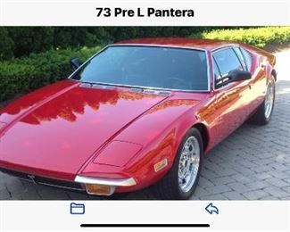 1973 de Tomaso Pantera pre-L