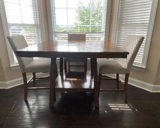 Kitchen Table with built in lazy Susan. 
