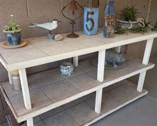 Awesome Outdoor Table On Wheels