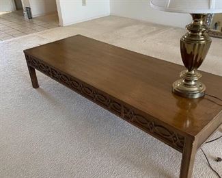 Stiffel Lamp And Lou Regester Coffee Table