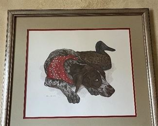 German shorthair art