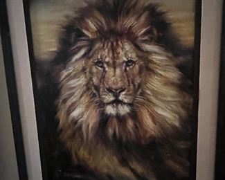 Marty Katon framed art