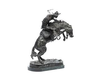 Frederic Remington (1861-1909), "Bronco Buster"
