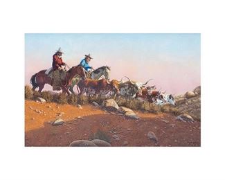 Roy Lee Ward (1941-2015), "The Longhorn--1850", 1986