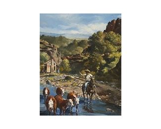 Joe Peacock (20th/21st C., USA), "Be Back Later"