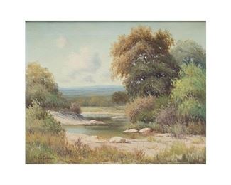 Palmer Chrisman (1913 -1984), Hill Country Landscape