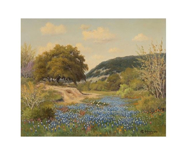 G. (Gerald Harvey Jones) Harvey (1933-2017), Hill Country Landscape, 1958