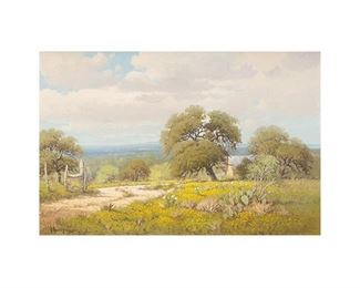 G. (Gerald Harvey Jones) Harvey (1933-2017), Texas Hill Country Landscape, 1968