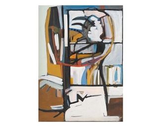 Carl Rice Embrey (b. 1938), "The Window", 1961