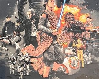  Star Wars limited edition, signed, artist proof