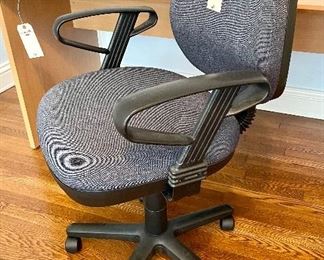 $48 Blue Armed Office Chair 