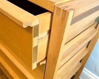 Drawer Detail of Vintage Chest of Drawers