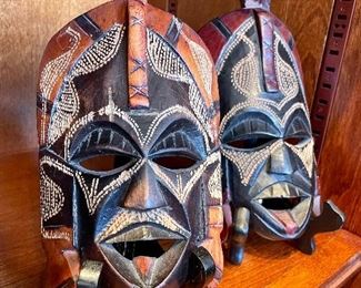 $30/Each Hand Carved Wooden Masks