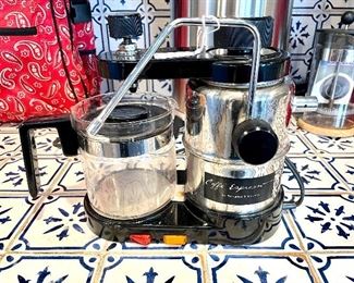 SOLD  - $42 Vintage Benjamin Edwin Coffee Maker