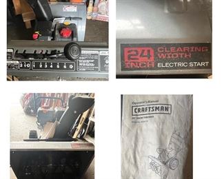 Craftsman 24” Snow Thrower