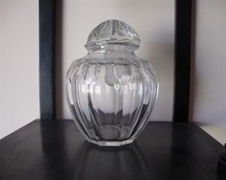 Clear vase 