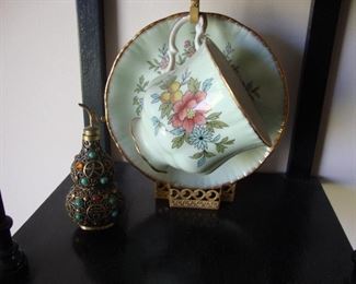 Teacup and saucer antique 