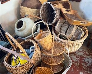 Large Collection of Baskets