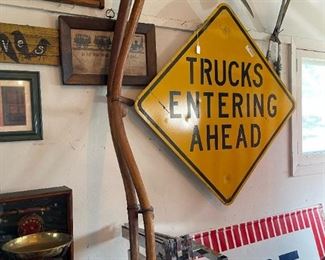 Large Antique Farming Scythes