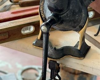 Antique SPONG & CO No 4 Coffee Grinder