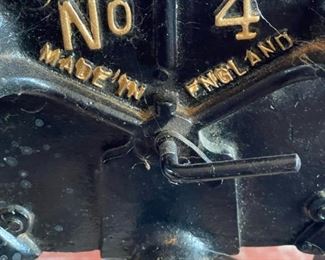 Antique SPONG & CO No 4 Coffee Grinder