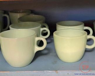 FIRE KING Jadeite C Handled Coffee Cup