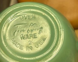 FIRE KING Jadeite C Handled Coffee Cup