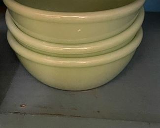 FIRE KING Jadeite 5 1/2" Bowl with Beaded Edge