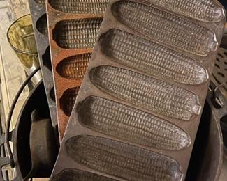 WAGNER WARE Cast Iron Cornbread Pans