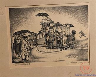 Signed Lithographs by JUSTIN MURRAY