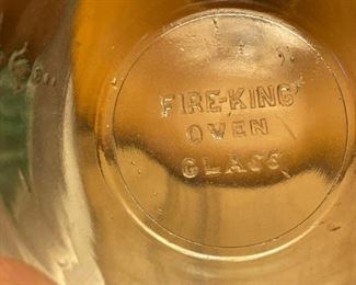 Vintage FIRE KING Blue Sapphire Philbe Dishes