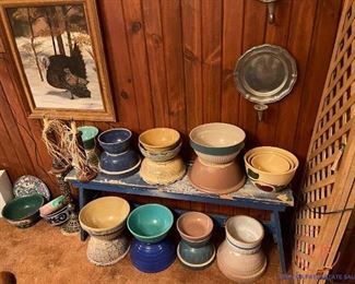 Vintage Stoneware Bowls