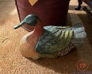 Hand Carved Wood Duck