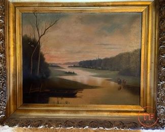 Unsigned Original Oil on Canvas