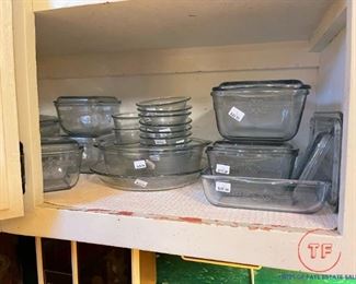 Vintage FIRE KING Philbe Saphire Blue Oven Ware