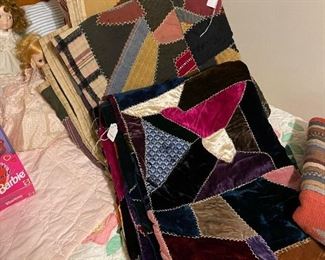 Handmade Crazy Quilts