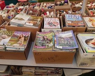 Lots of magazines!
