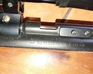 BENJAMIN SHERIDAN MODEL 392P 5.5mm (22cal) air rifle