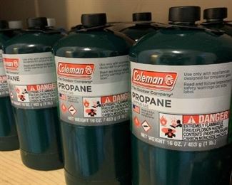 Small propane tanks
