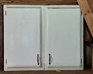 vintage storage in shed