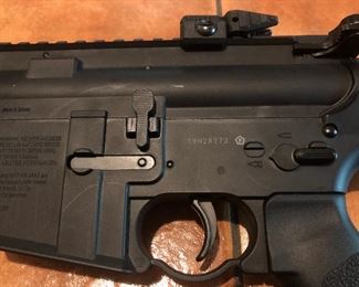 BB gun rifle 4.5mm left view